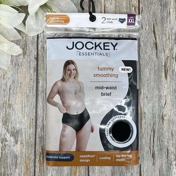 Seamfree Brief Panties Cooling Shapewear Body Slimming Underwear 2-Pack Size XXL - Picture 1 of 7